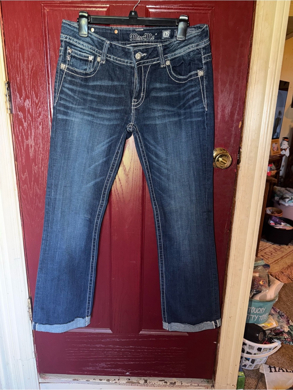 Miss Me Indigo Wash Bootcut Jeans